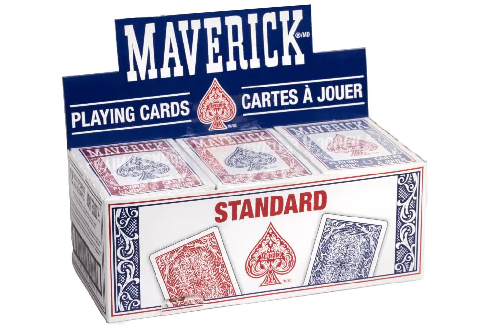 Maverick Playing Cards Standard Index 12 Pack