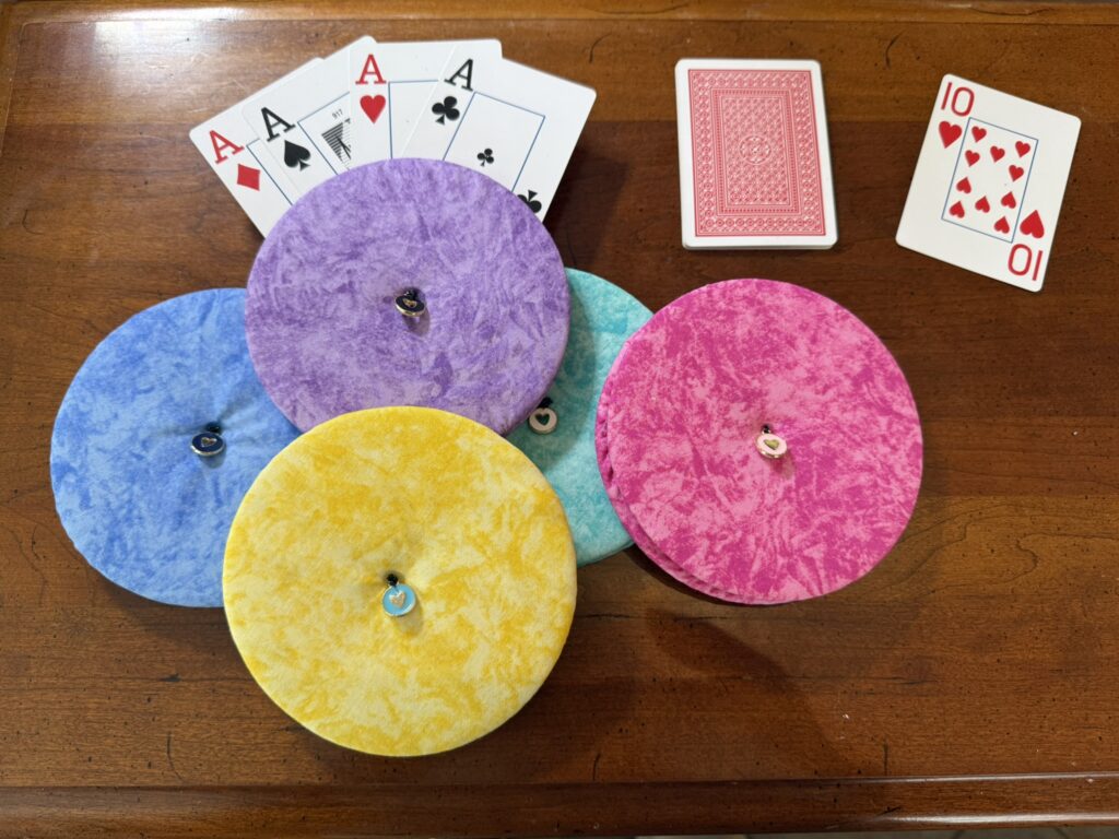 Playing Cards Holder Set of 5