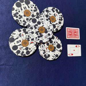 Mickey Mouse playing cards holder set of 5