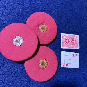 Set of 3 playing cards holder